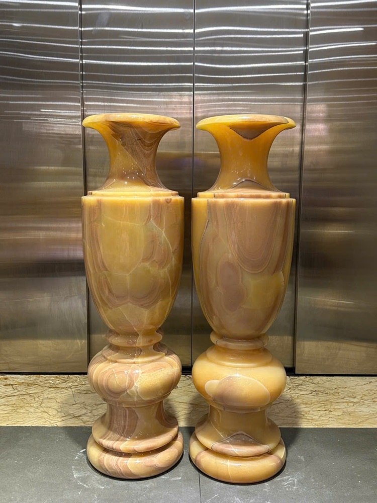 Cặp Lục Bình Phú Quý Ngọc Hoàng Long 100cm