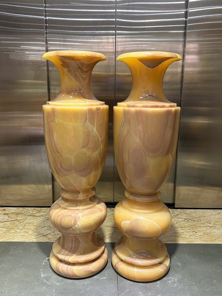 Cặp Lục Bình Phú Quý Ngọc Hoàng Long 100cm