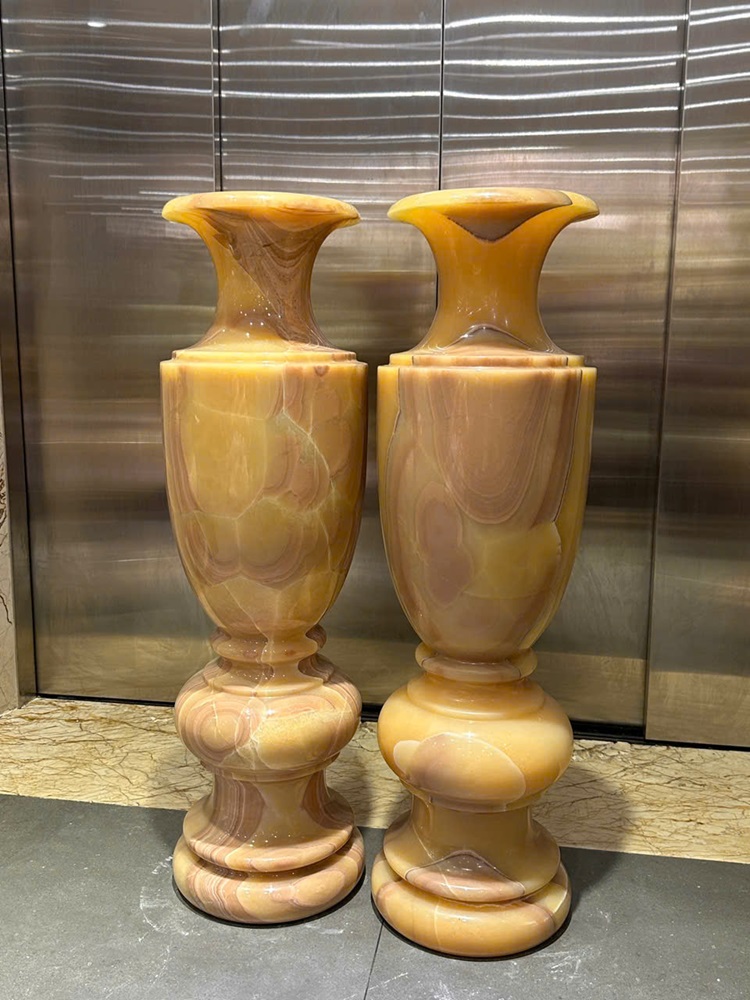 Cặp Lục Bình Phú Quý Ngọc Hoàng Long 100cm