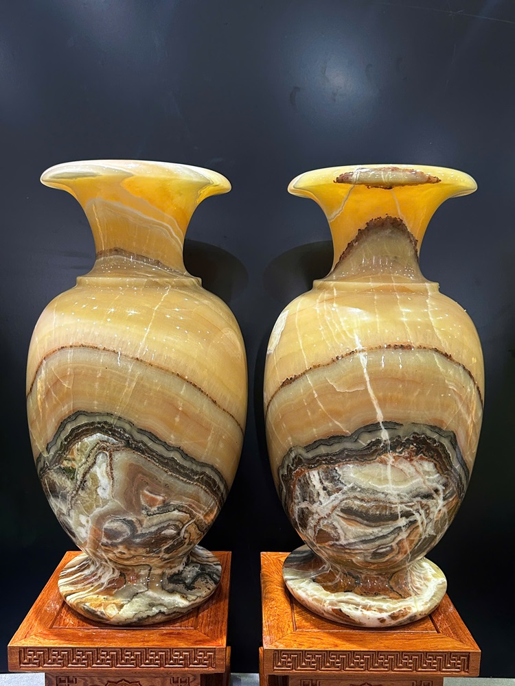 Cặp lục bình phú quý ngọc hoàng long 55cm