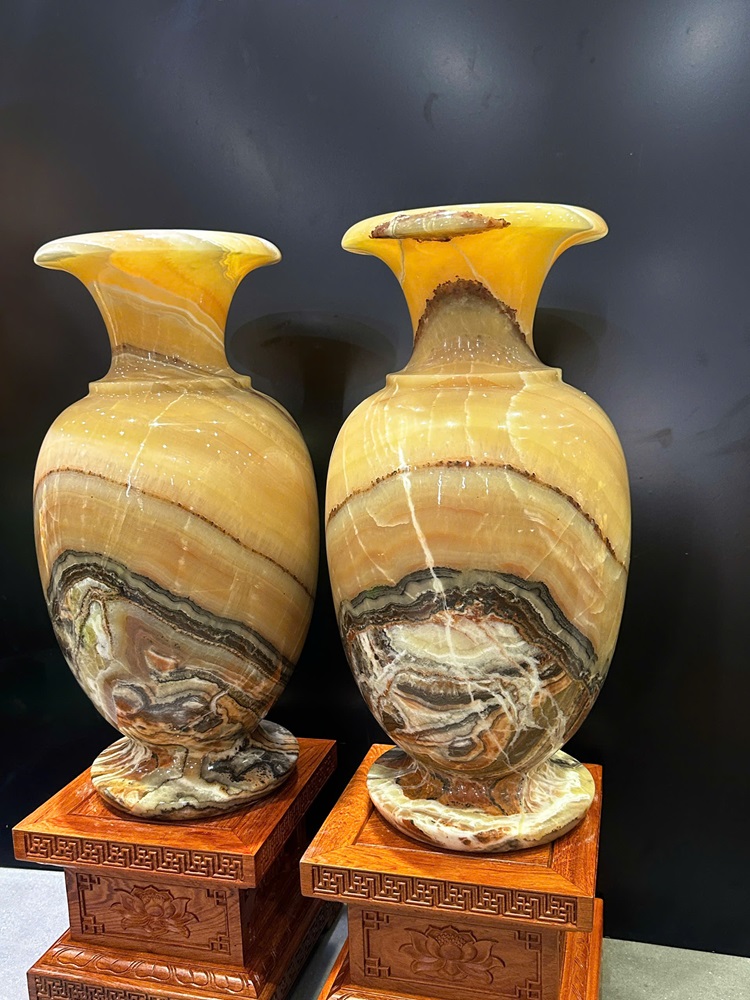 Cặp lục bình phú quý ngọc hoàng long 55cm