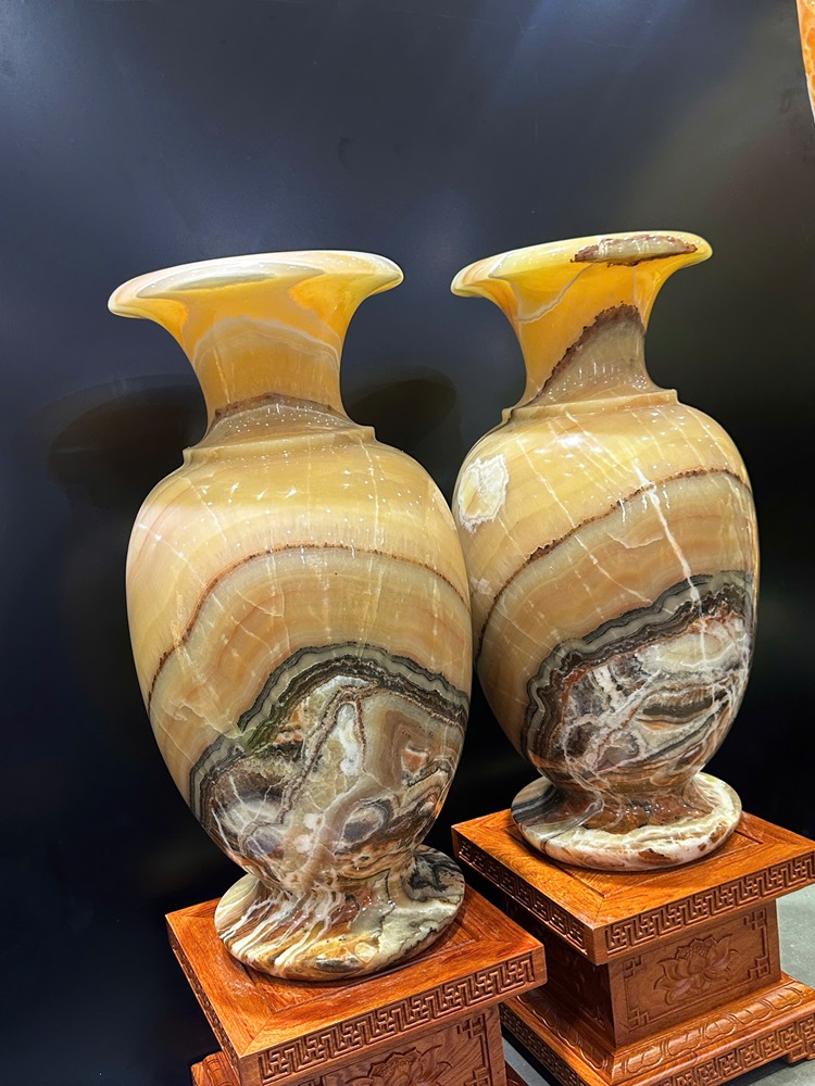 Cặp lục bình phú quý ngọc hoàng long 55cm