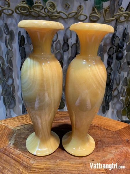 Cặp lục bình tài lộc ngọc hoàng long 20cm