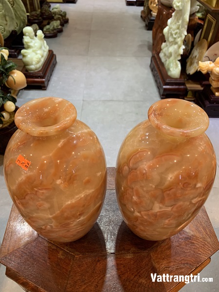 Cặp lục bình tài lộc ngọc hoàng long 30cm