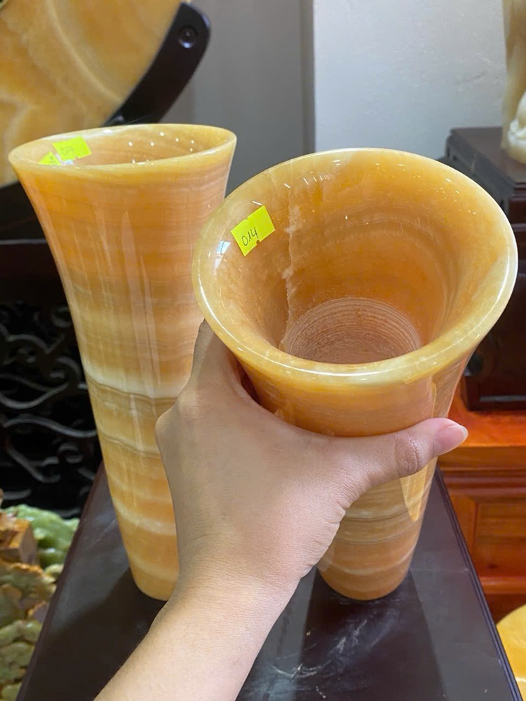 Cặp lục bình tài lộc ngọc hoàng long 30cm