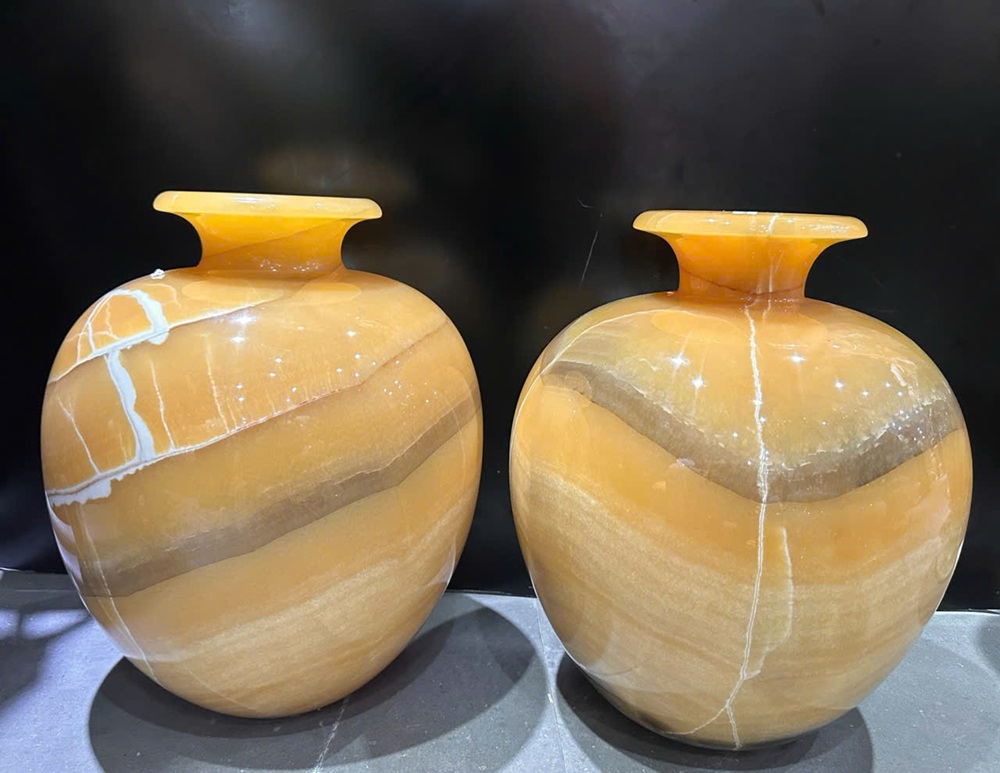 Cặp lục bình tài lộc ngọc hoàng long 47cm