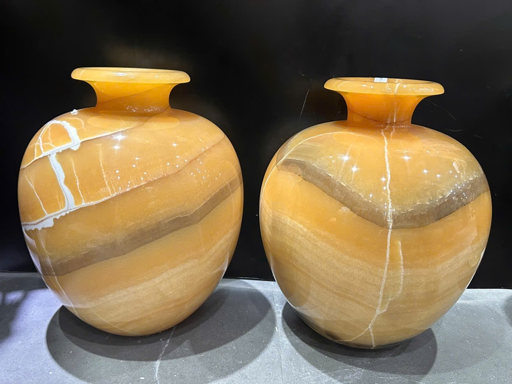 Cặp lục bình tài lộc ngọc hoàng long 47cm