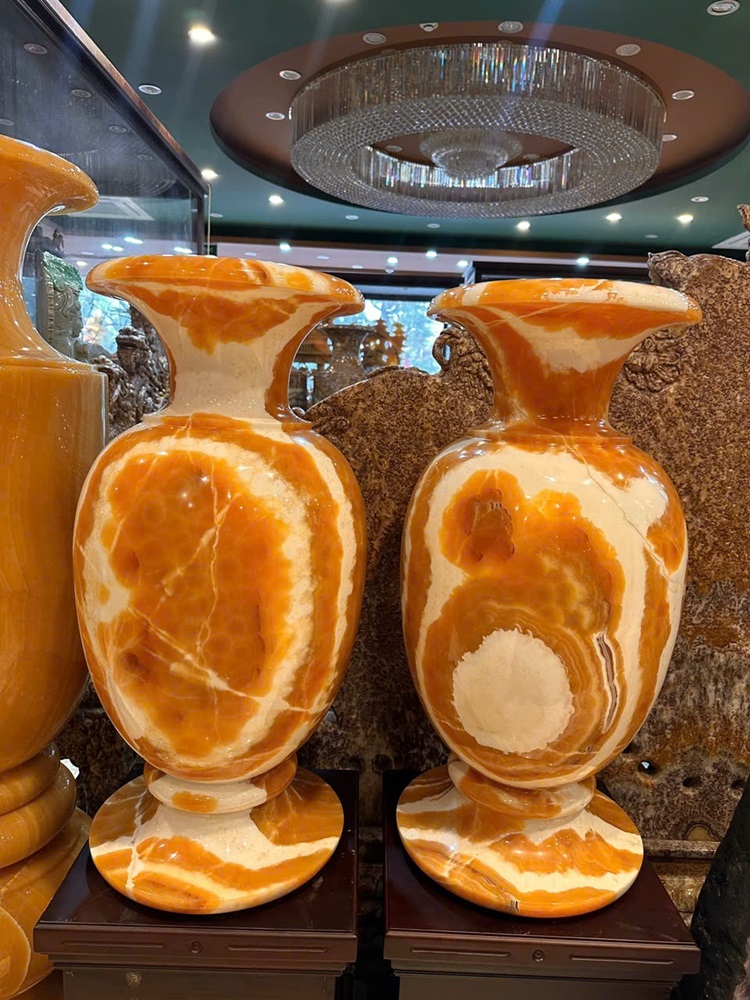 Cặp lục bình tài lộc ngọc hoàng long 90cm