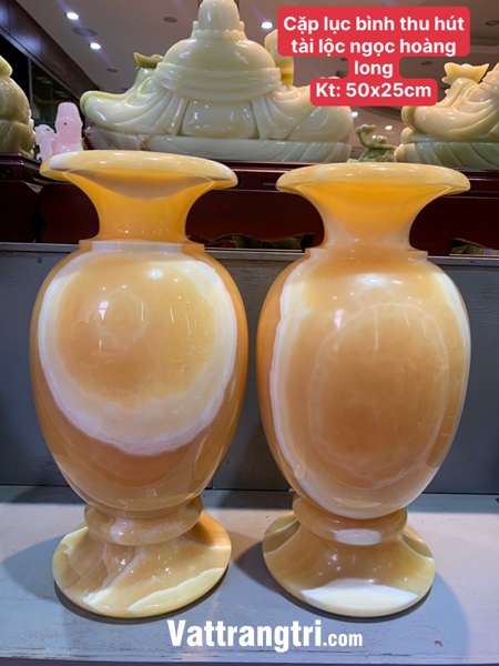 Cặp lục bình thu hút tài lộc ngọc hoàng long 50cm