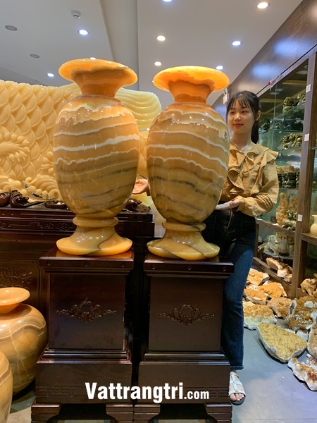 Cặp lục bình thu hút tài lộc ngọc hoàng long 85cm