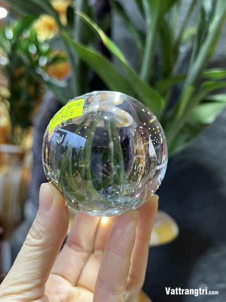 Cầu Đá Thạch Anh Trắng 6.5cm