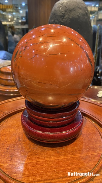 Cầu ngọc bích đỏ 13cm