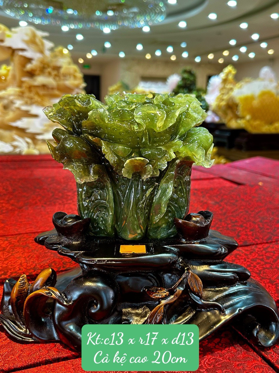 Cây Cải Thảo Ngọc Serpentine Biểu Tượng Của Tài Lộc Ấm No