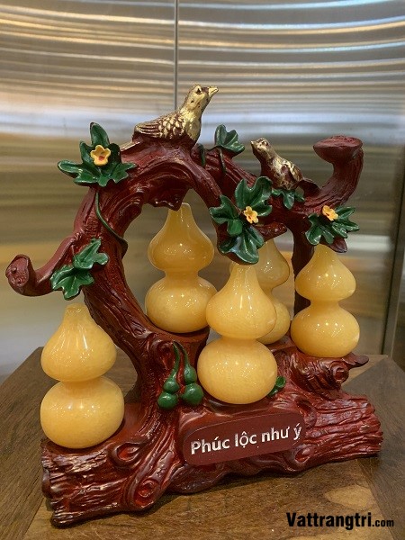 Cây Hồ Lô ngũ phúc Ngọc Hoàng Long 23cm