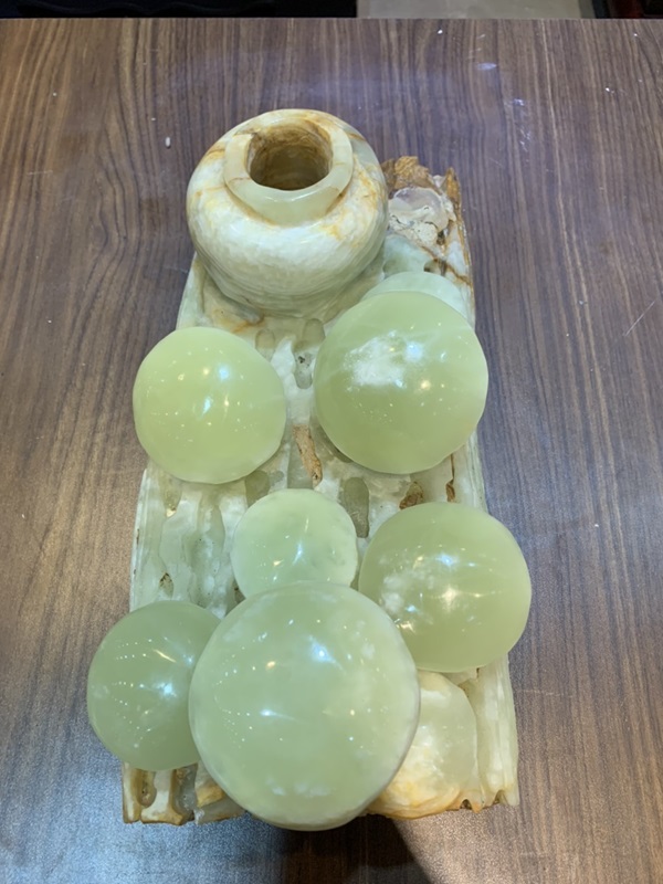 Cây Nấm Ngọc Trường Sinh Ngọc Onyx 36cm