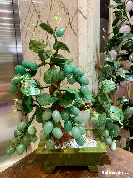 Cây nho đá thạch anh xanh 40cm