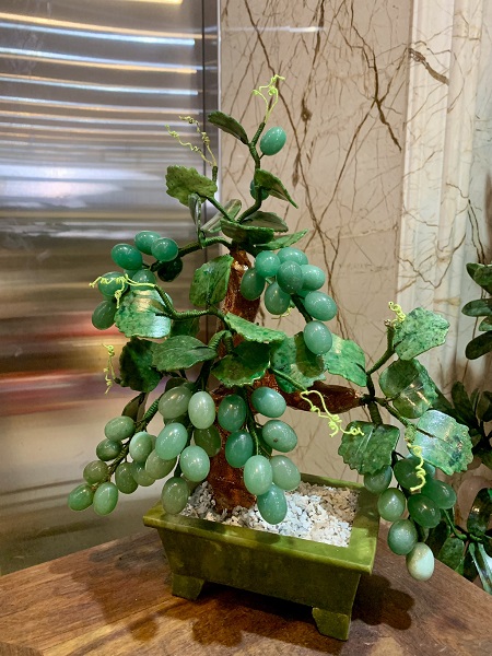 Cây nho đá thạch anh xanh 40cm