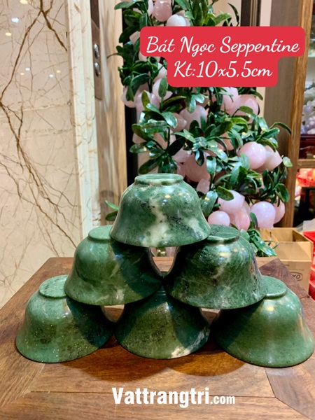 Chén Bát Ngọc Seppentine 10cm