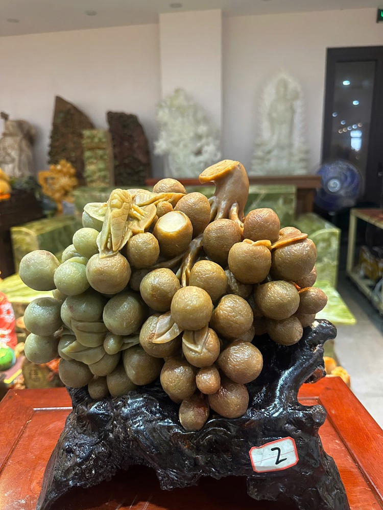 Chùm Nhãn Ngọc Thọ Sơn 33x28cm
