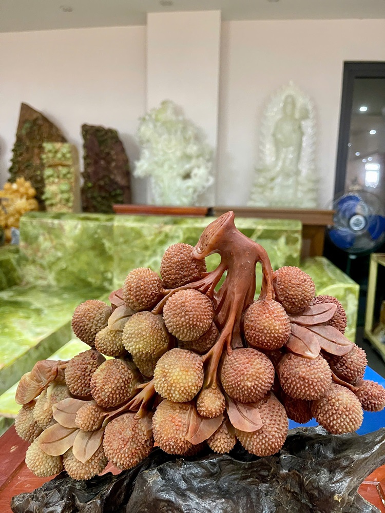 Chùm Vải Ngọc Thọ Sơn 30x20cm