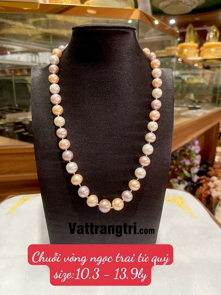 Chuỗi vòng ngọc trai tứ quý 10,3 - 13,9ly