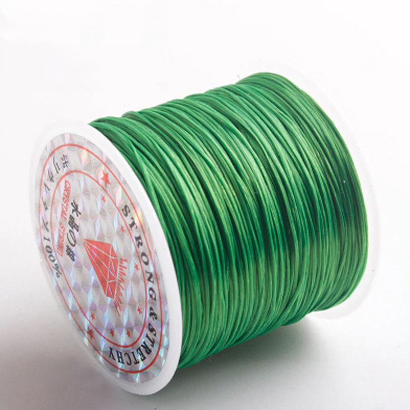 Cuộn dây thun đan vòng chuyên dụng đa màu sắc 35m