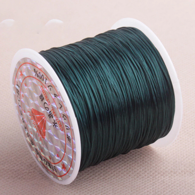 Cuộn dây thun đan vòng chuyên dụng đa màu sắc 35m
