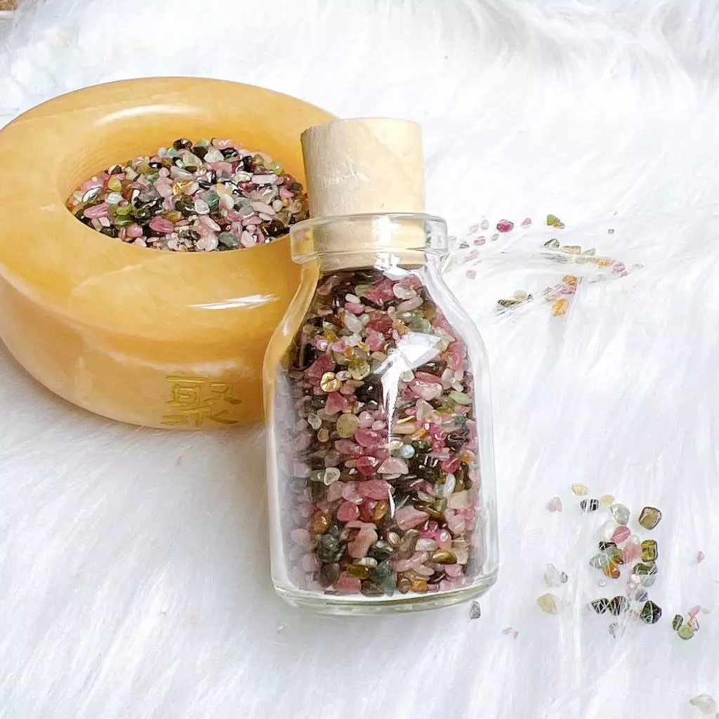 Đá Vụn Tourmaline Đa Sắc Tự Nhiên