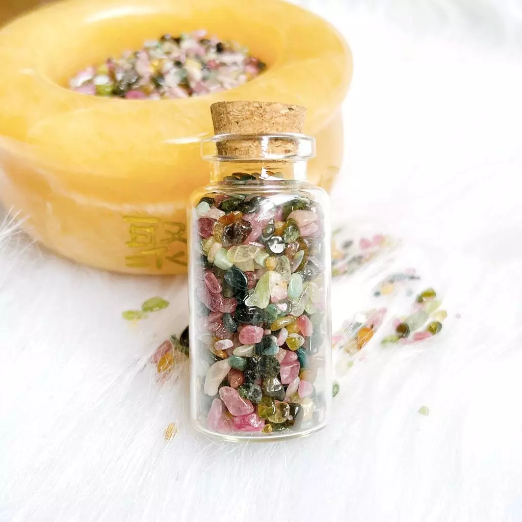 Đá Vụn Tourmaline Đa Sắc Tự Nhiên