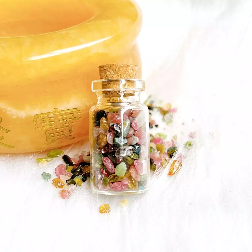 Đá Vụn Tourmaline Đa Sắc Tự Nhiên