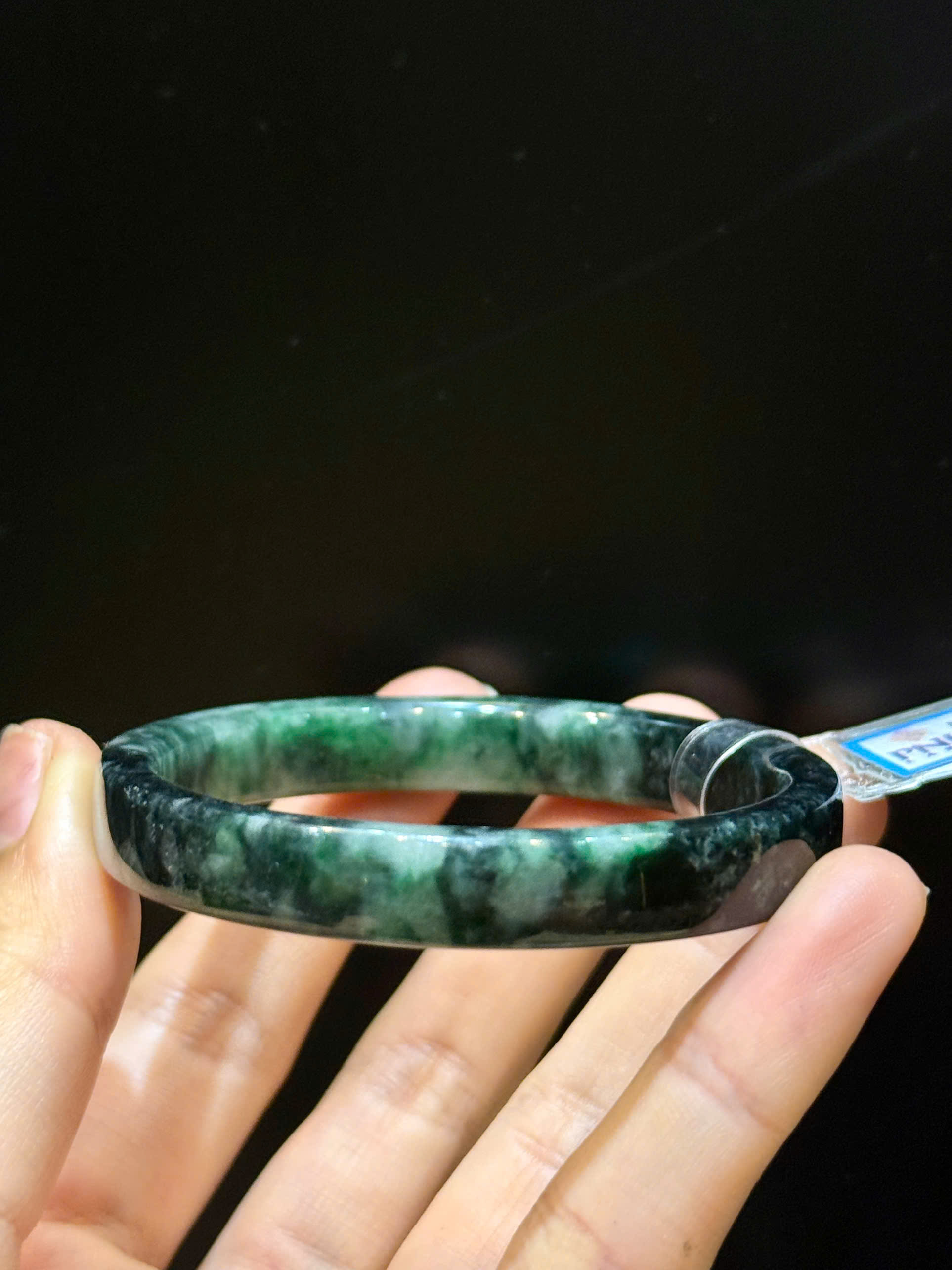 Vòng Bản Liền Ngọc Phỉ Thúy Sang Trọng Quyền Quý, Viên Mãn Bình An