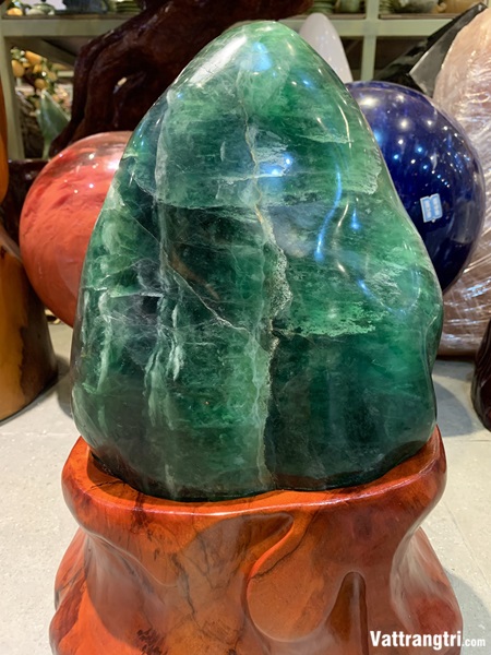 Đại cảnh núi đá quý fluorite vip 43cm