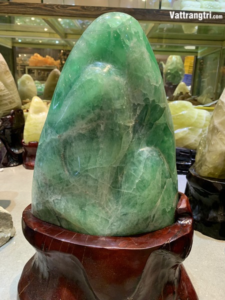 Đại cảnh núi đá quý fluorite vip 52cm