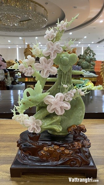 Đàn tỳ bà ngọc serpentine 36cm