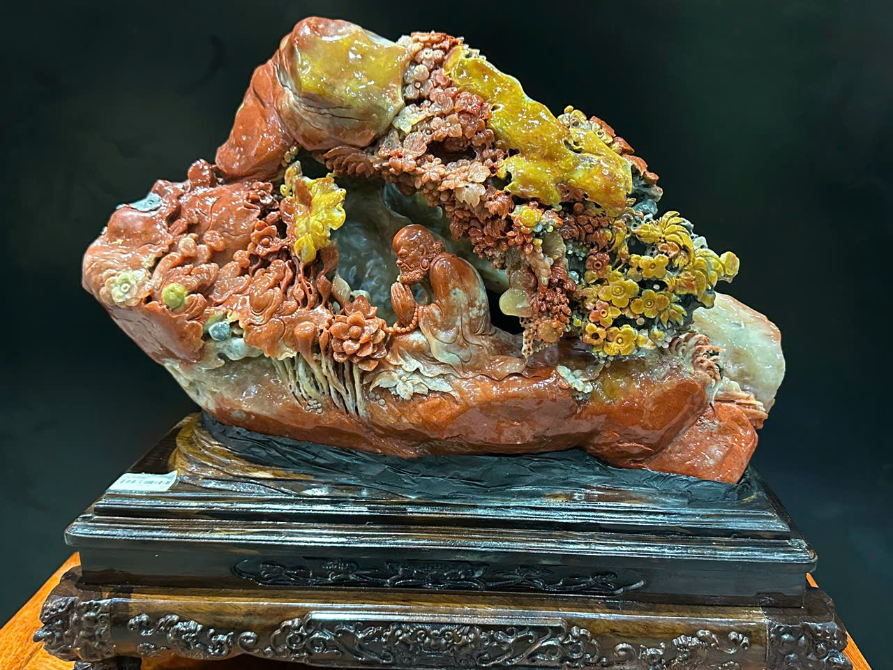 Đạt Ma Sư Tổ Ngọc Thọ Sơn (Có Giấy Kiểm Định)