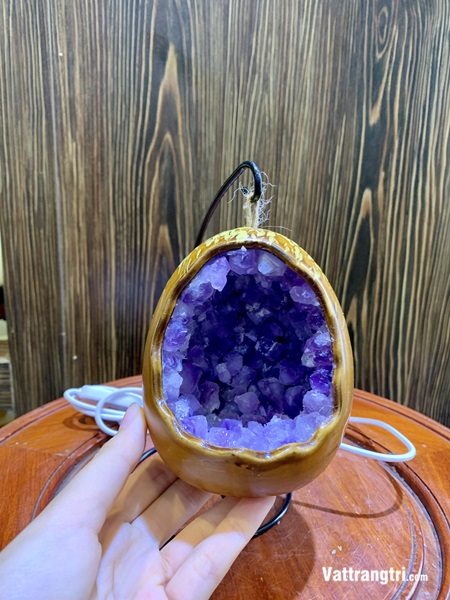 Đèn ngủ thạch anh tím, thạch anh vàng