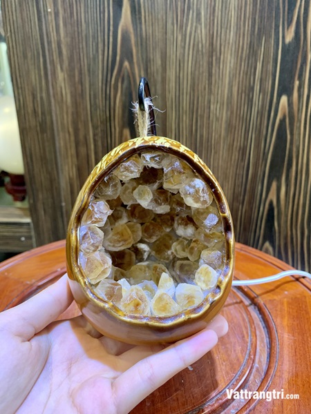 Đèn ngủ thạch anh tím, thạch anh vàng