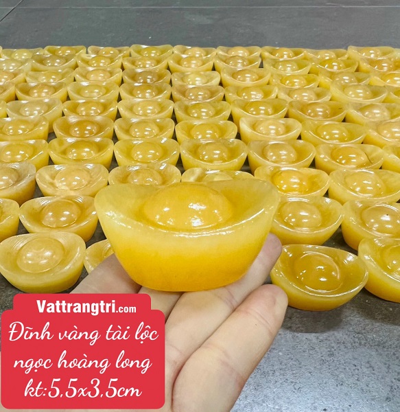 Đĩnh Vàng Tài Lộc Ngọc Hoàng Long