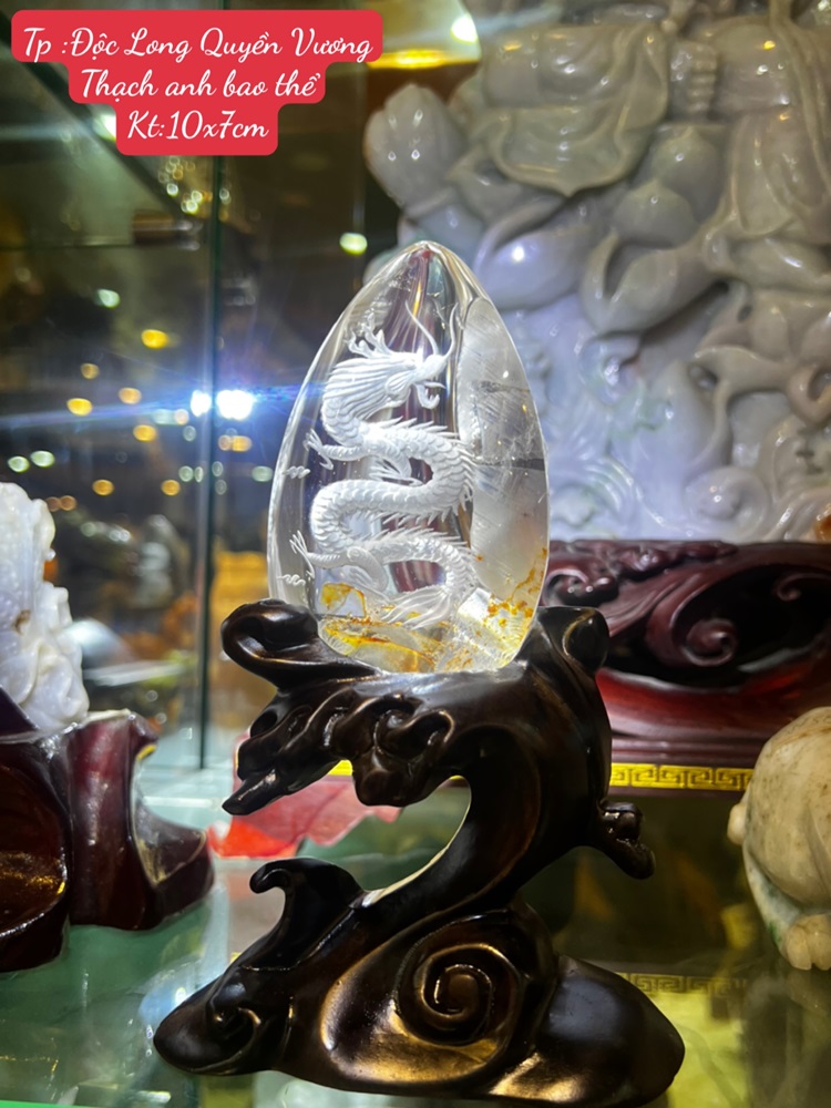 Độc Long Quyền Vương Hộ Chủ Thạch Anh Bao Thể