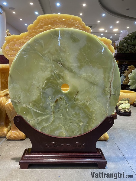 Đồng điếu ngọc onyx xanh 70cm