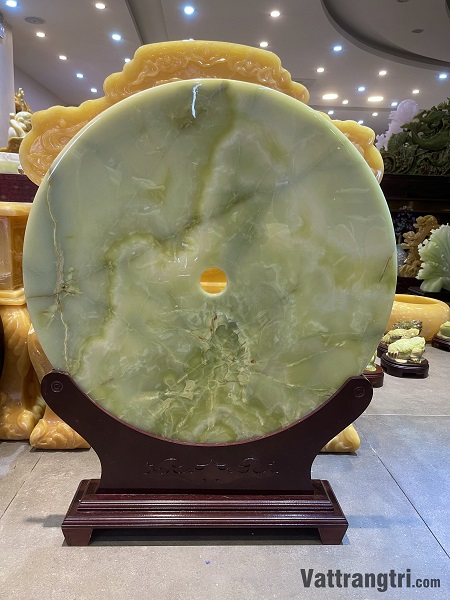 Đồng điếu ngọc onyx xanh 70cm