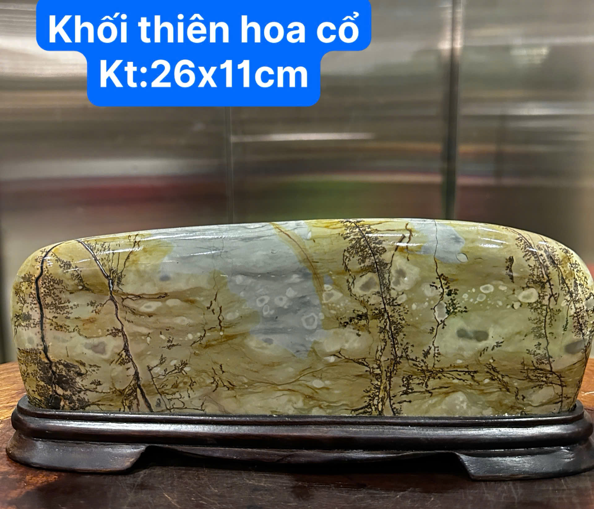 Khối Đá Thiên Hoa Cổ Tụ Sinh Khí