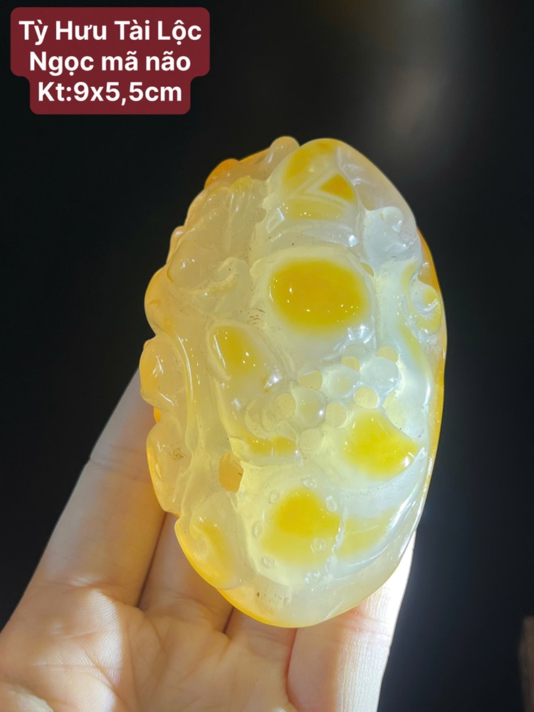 Tỳ Hưu Tài Lộc Ngọc Mã Não – Tác Phẩm Sưu Tầm Độc Đáo