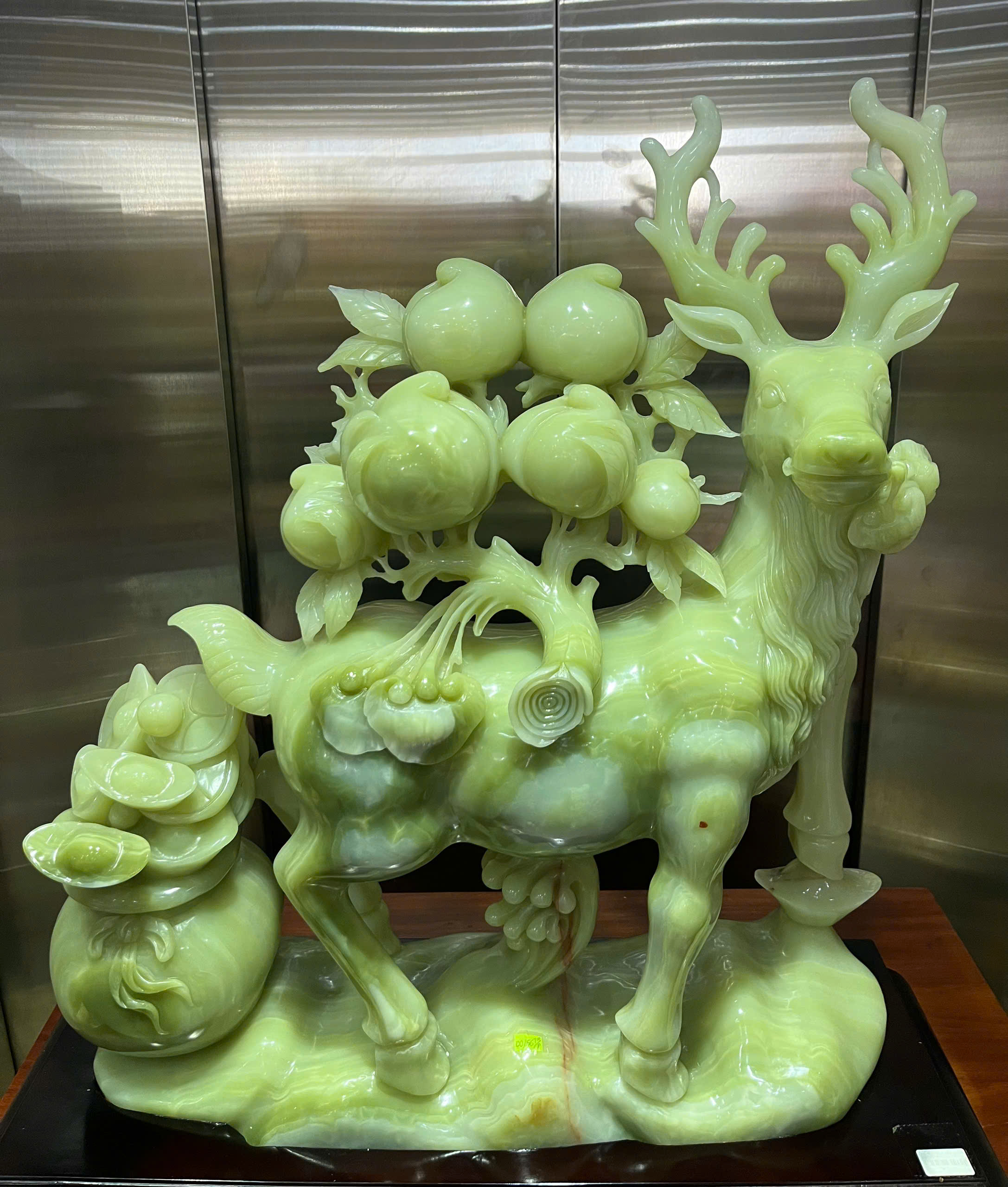 Bách Lộc Diên Niên Ngọc Onyx Xanh – Kiệt Tác Trấn Trạch Chiêu Tài, Gia Tăng Thọ Tỉnh Và Trường Thọ Thịnh Vượng