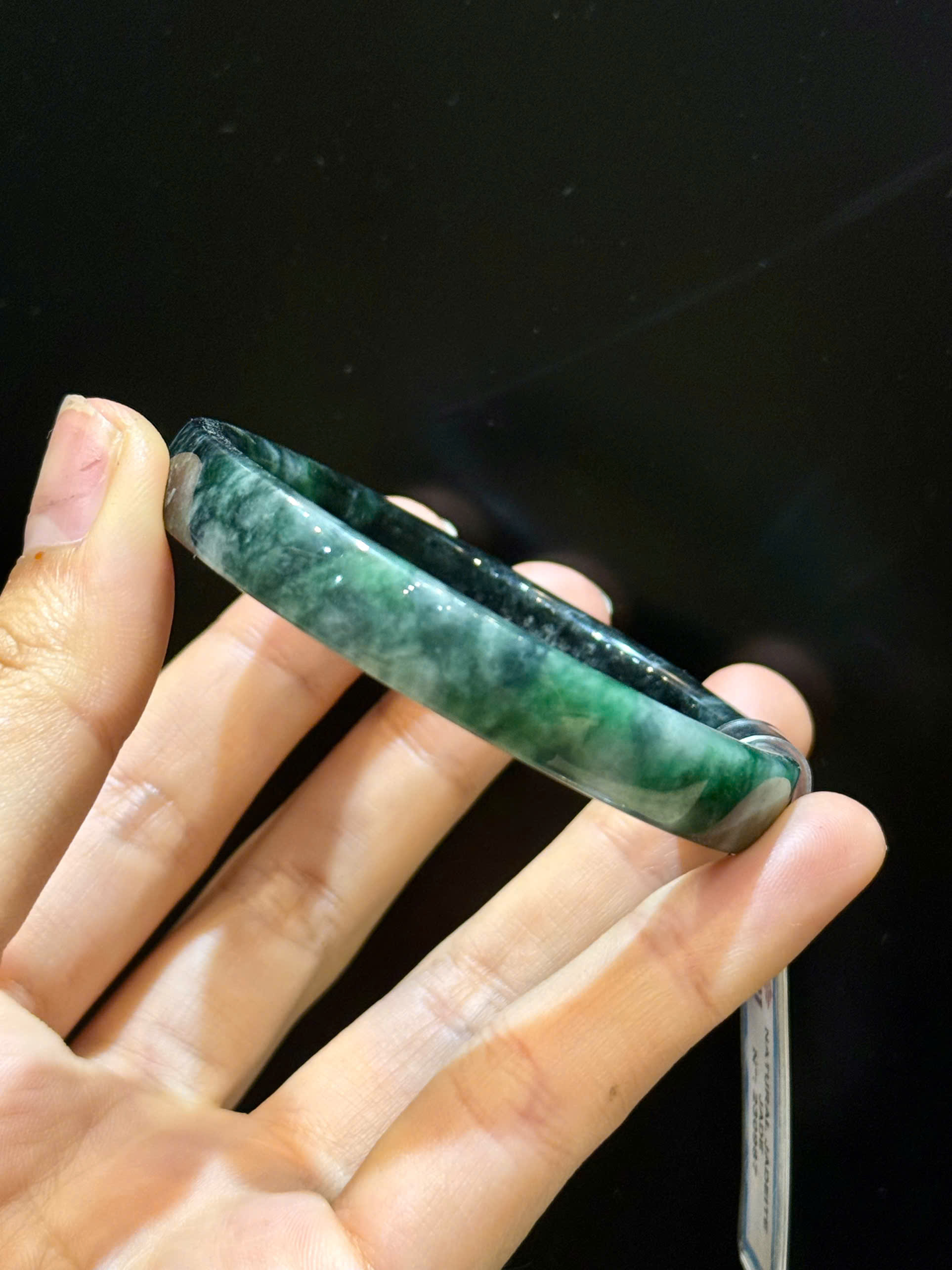 Vòng Bản Liền Ngọc Phỉ Thúy Sang Trọng Quyền Quý, Viên Mãn Bình An