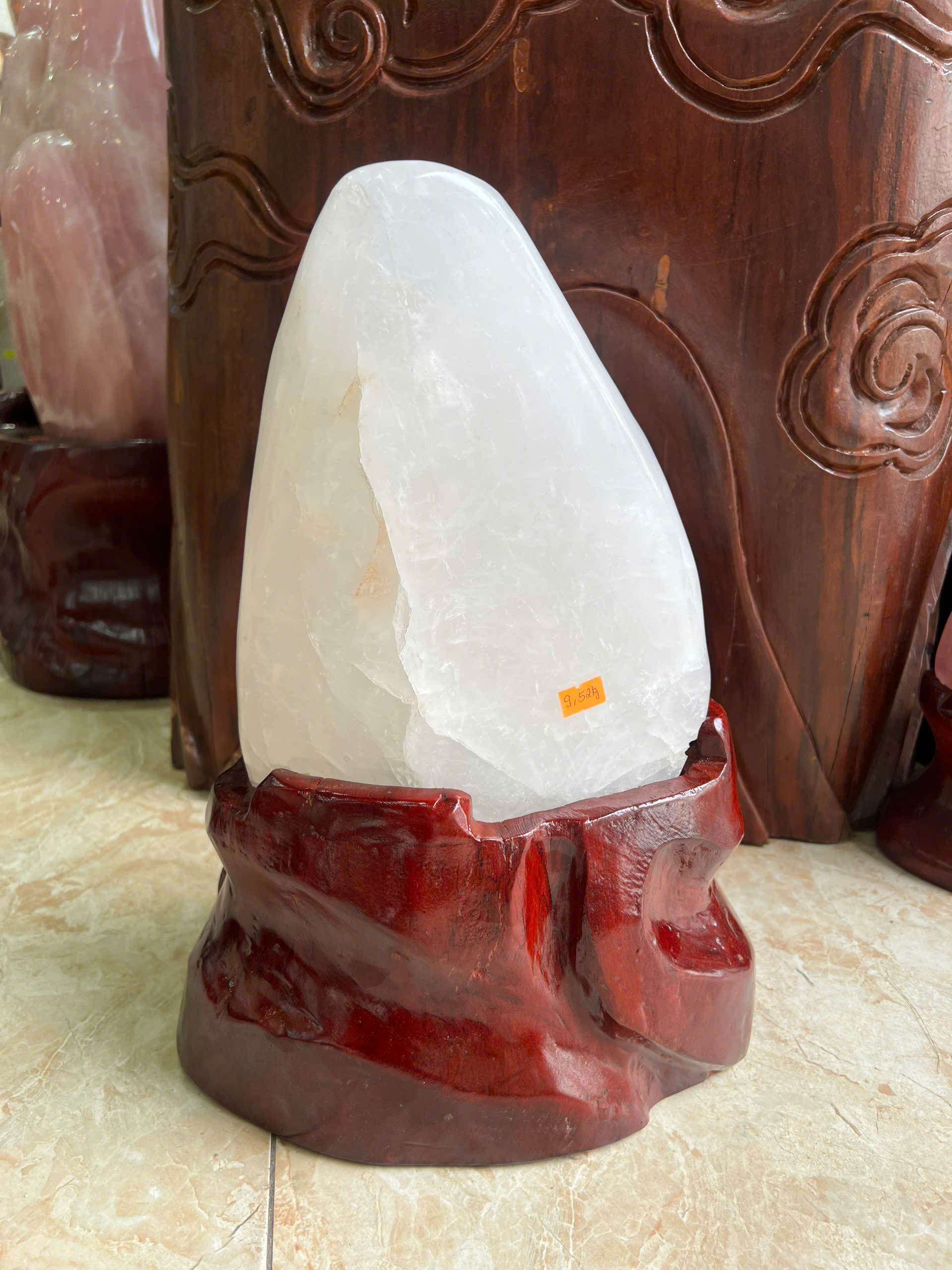 Núi Cảnh Thạch Anh Trắng Bảo Vật Trấn Cơ Nghiệp