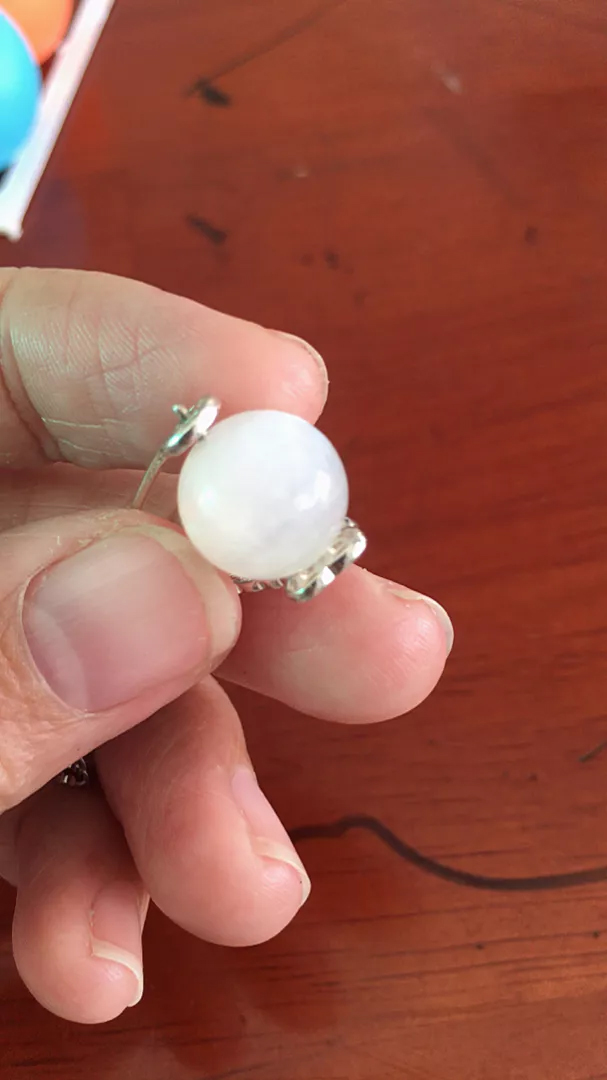 Hạt lẻ đá Mặt Trăng Moonstone 6 - 8 - 10 - 12mm