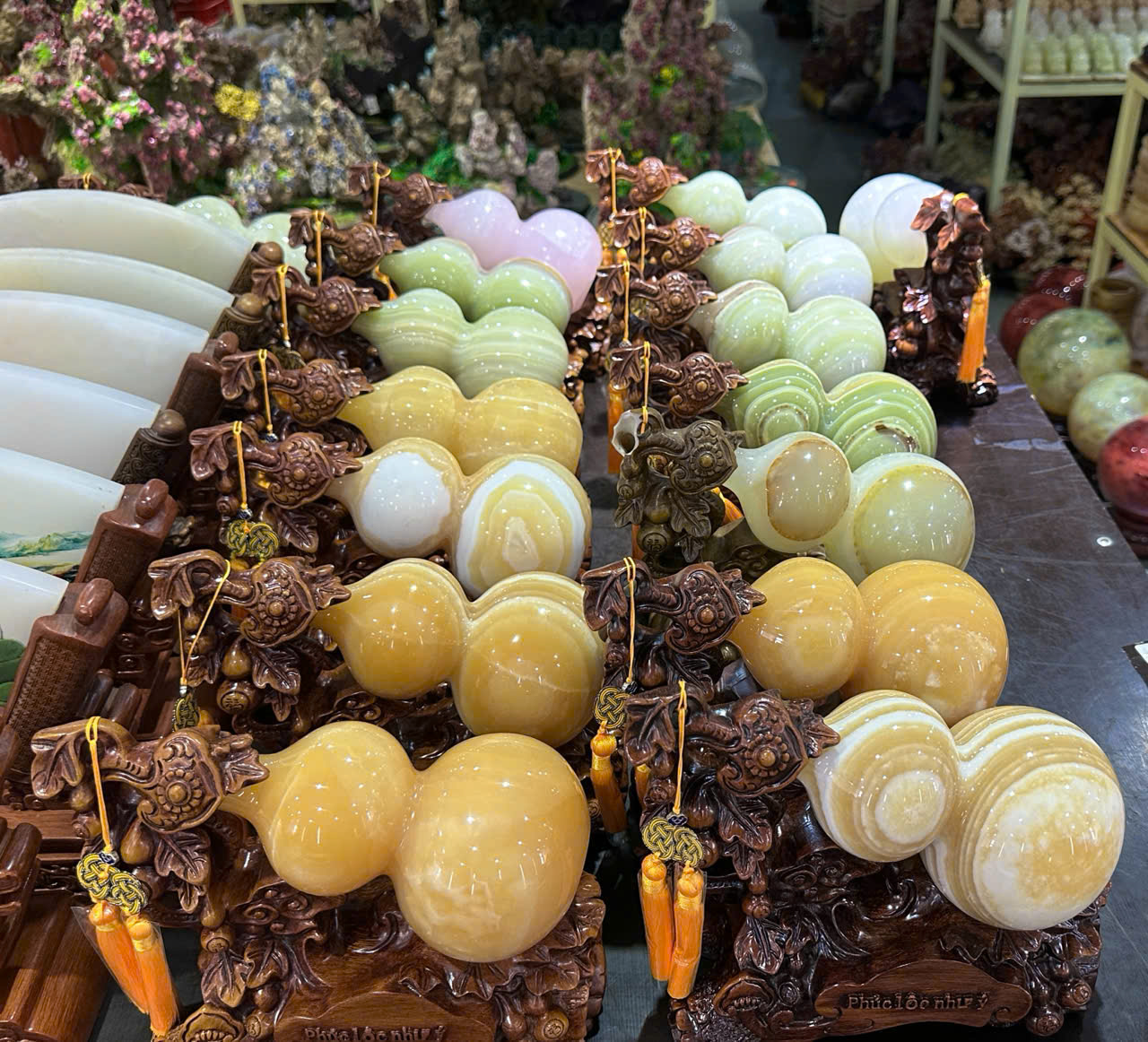 Hồ Lô Phú Quý Phúc Lộc Như Ý Ngọc Hoàng Long