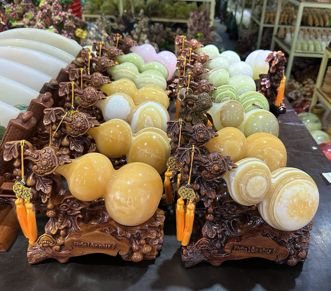 Hồ Lô Phú Quý Phúc Lộc Như Ý Ngọc Hoàng Long