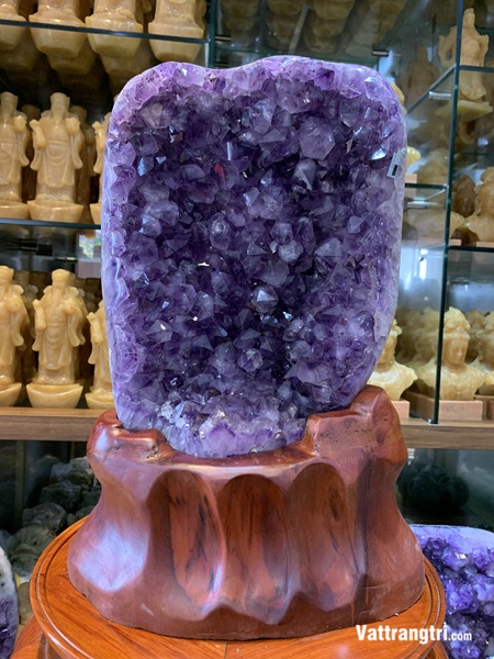Hốc tinh thể thạch anh tím siêu vip 18,55kg
